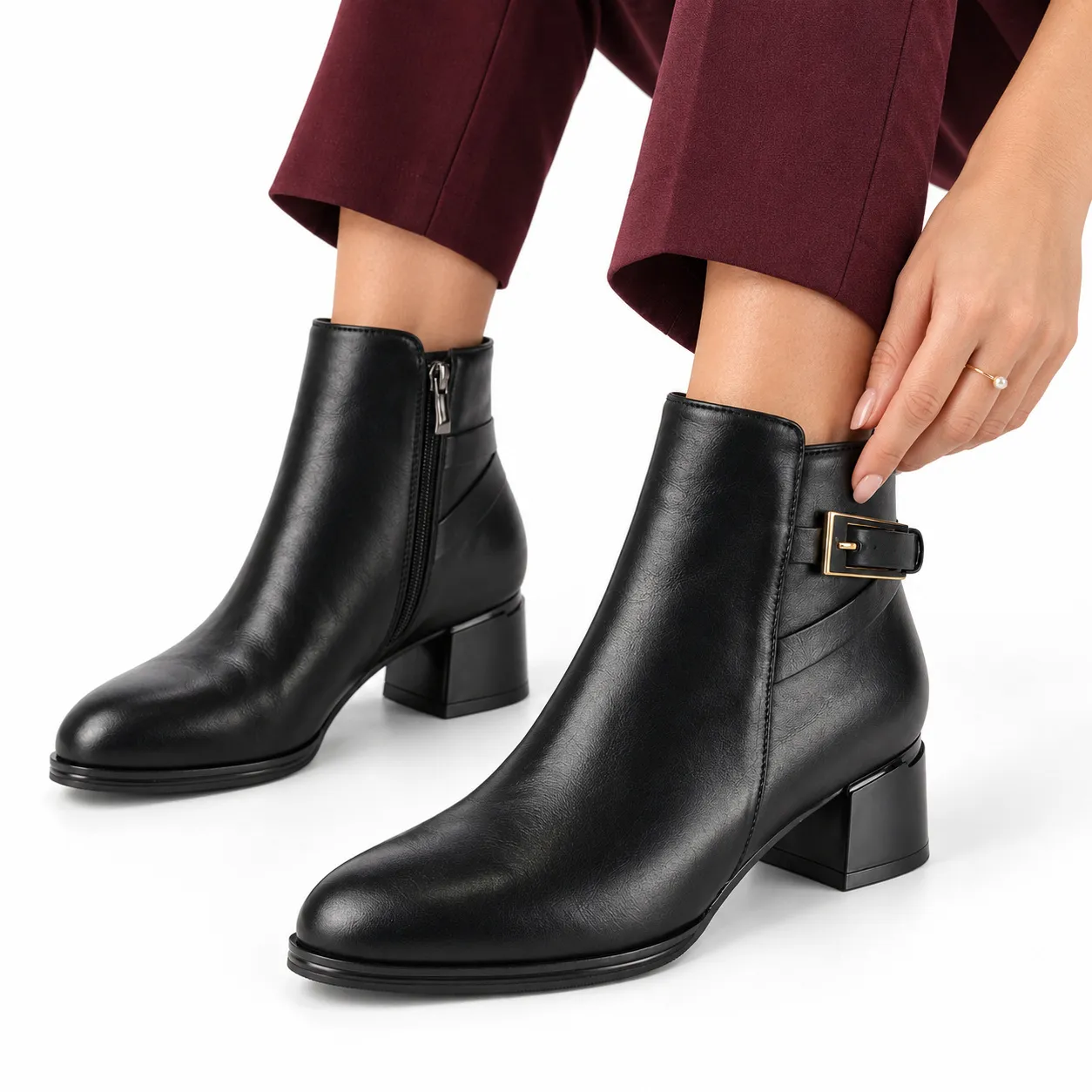Bottine pour femme BT-HL 1423 noir